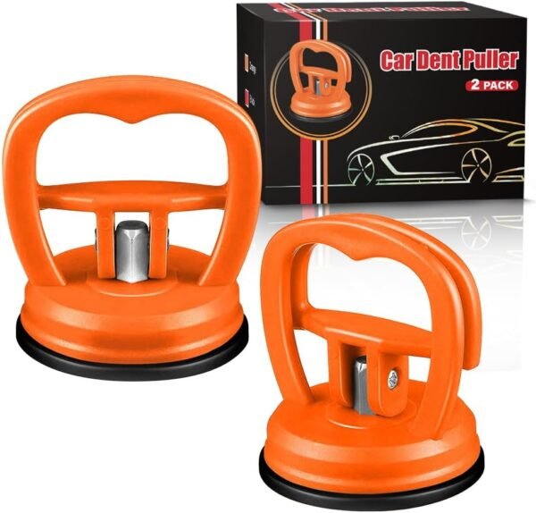 ALASMOYER Car Dent Puller,Dent Removal kit, 2 Pack Dent Puller, Powerful Dent Removal kit, Dent Remover Tool for Car Dent Repair, Glass, Screen, Tiles...